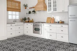 Tulup Dalle Et Lame Pvc<Carreaux vinyle 30x30 cm Style oriental 9 pcs