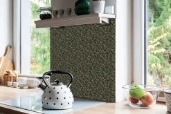 Tulup Carreaux vinyle 30x30 cm Mosaïque militaire 9 pcs- Dalle Et Lame Pvc