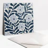 Tulup Dalle Et Lame Pvc<Carreaux vinyle 30x30 cm Fleurs peintes 9 pcs