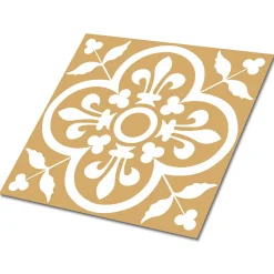 Tulup Carreaux vinyle 30x30 cm Décoration royale 9 pcs- Dalle Et Lame Pvc