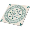 Tulup Dalle Et Lame Pvc<Carreaux vinyle 30x30 cm Motif arabesque orientale 9 pcs