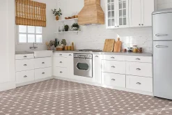 Tulup Carreaux vinyle 30x30 cm Carrés et étoiles 9 pcs- Dalle Et Lame Pvc