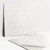 Tulup Dalle Et Lame Pvc<Carreaux vinyle 30x30 cm Composition géométrique 9 pcs