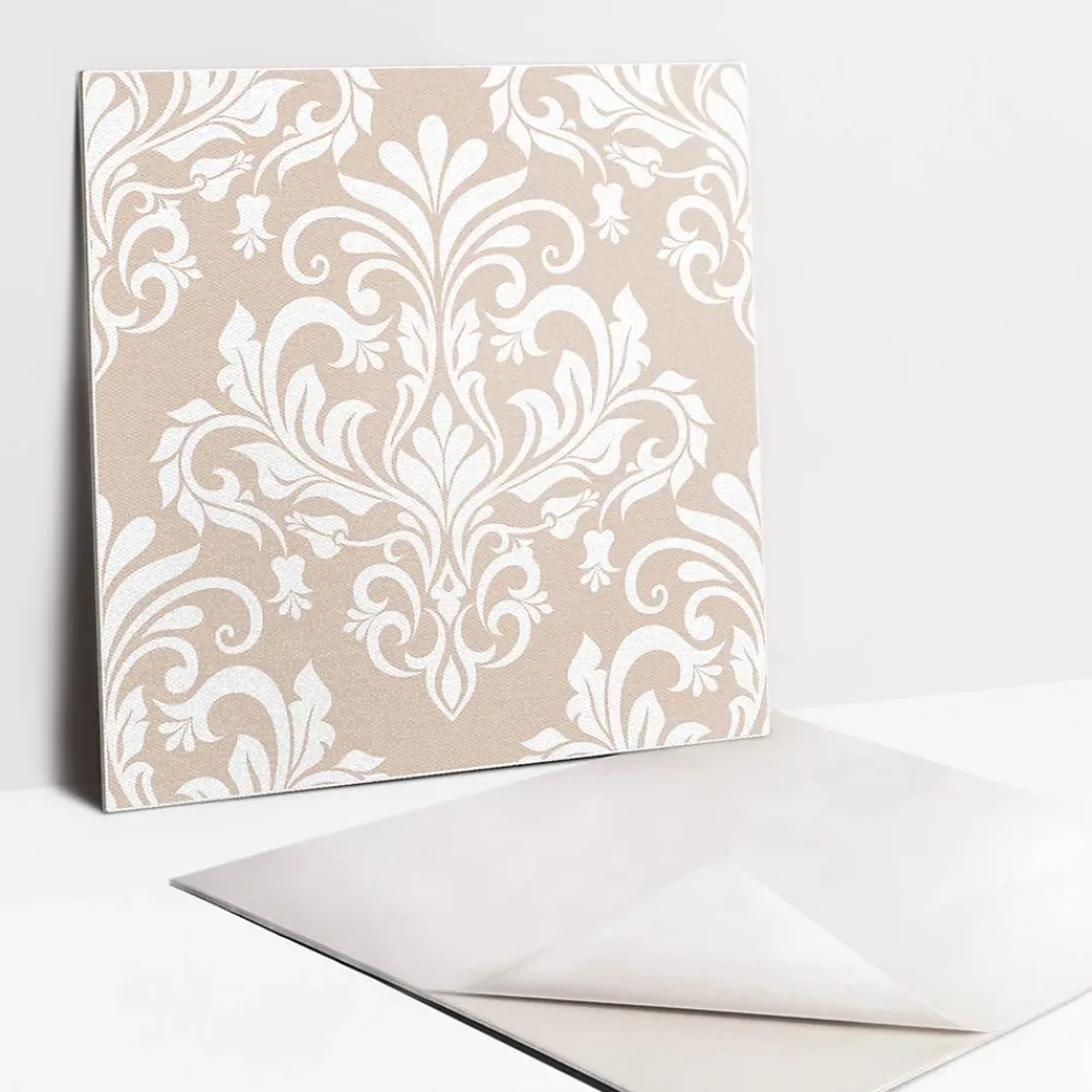 Tulup Dalle Et Lame Pvc<Carreaux vinyle 30x30 cm Ornement élégant 9 pcs