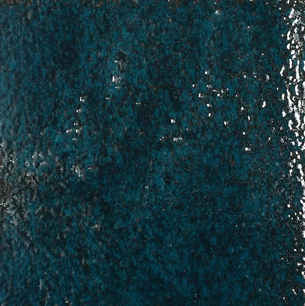 Bestile Carrelage Alma Azul - brillant 15 x 15cm ( vendu par boite de 0,45 m² )- Carrelage Sol Pour Salle De Bains|Carrelage Sol Effet Métal