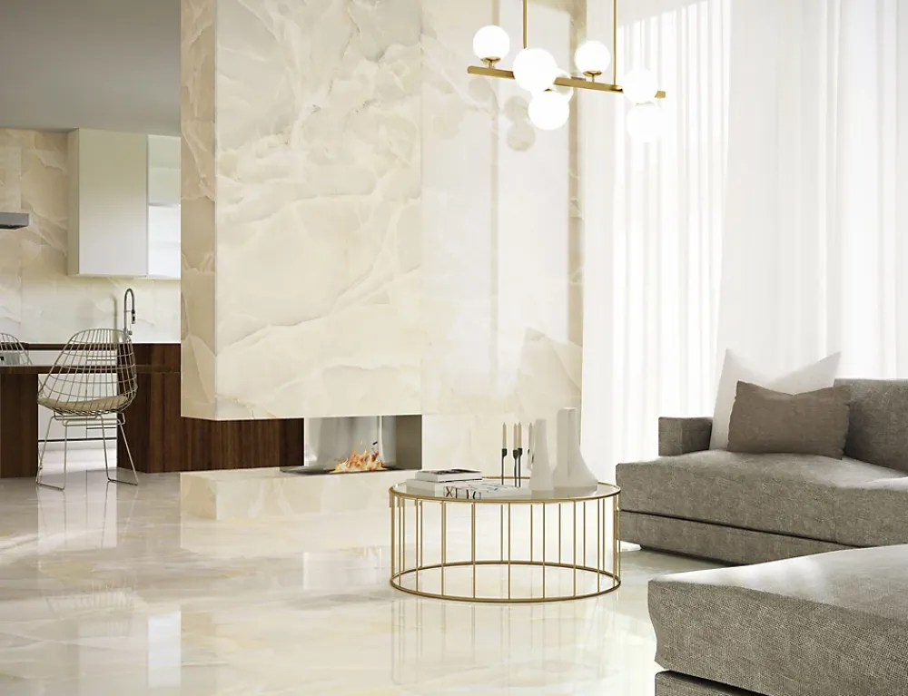 Tinker Carrelage Sol Effet Marbre<Carrelage Aspect marbre Colorado beige poli 60x120 cm