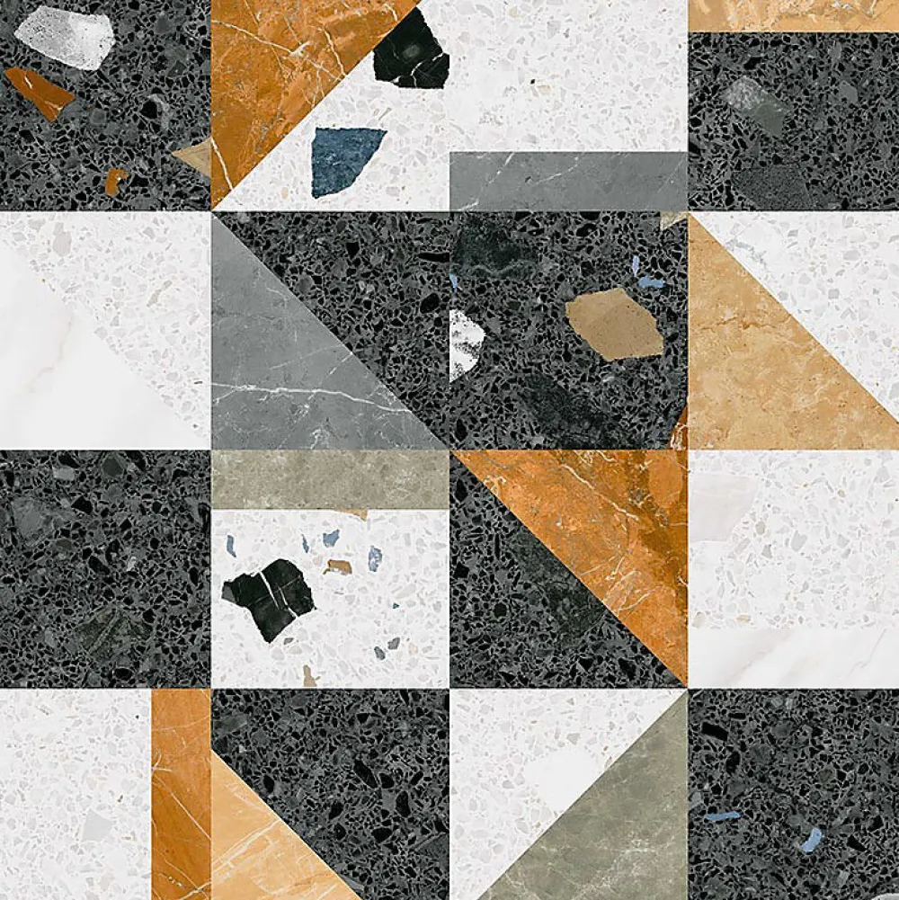 Tinker Carrelage Aspect terrazzo Straci motif granito 80x80 cm- Carrelage Extérieur Et Terrasse