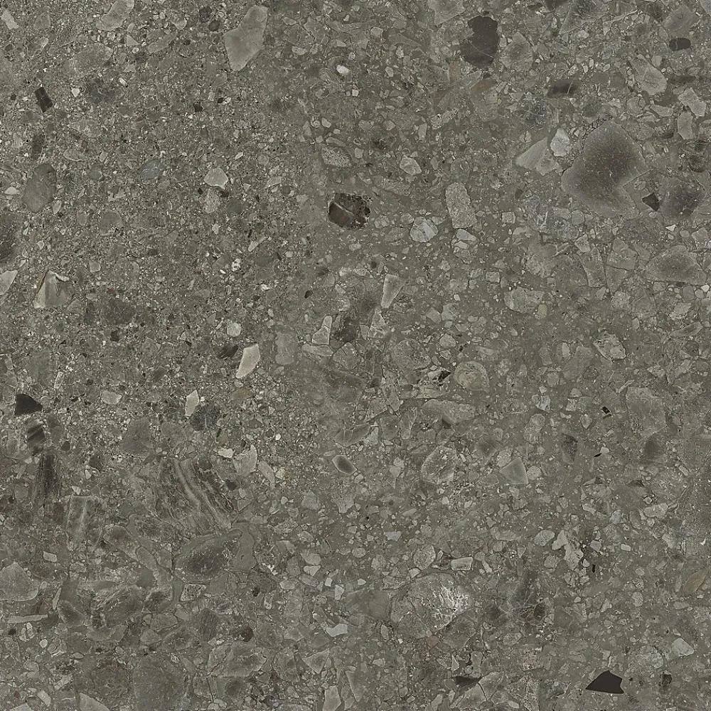Tinker Carrelage Aspect terrazzo Berma noir R-11 60x60 cm- Carrelage Extérieur Et Terrasse