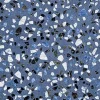 Tinker Carrelage Aspect terrazzo Dura bleu 20x20 cm- Carrelage Sol Effet Terrazzo