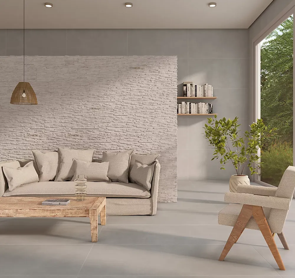 Bestile Carrelage Balbi Marengo - Mat 60 x 60cm ( vendu par boite de 1,44 m² )- Carrelage Sol Effet Béton