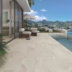 Concept Mosaïque Carrelage Extérieur Et Terrasse<Carrelage BALI BEIGE 30x60 cm R11 ANTIDERAPANT EFFET PIERRE