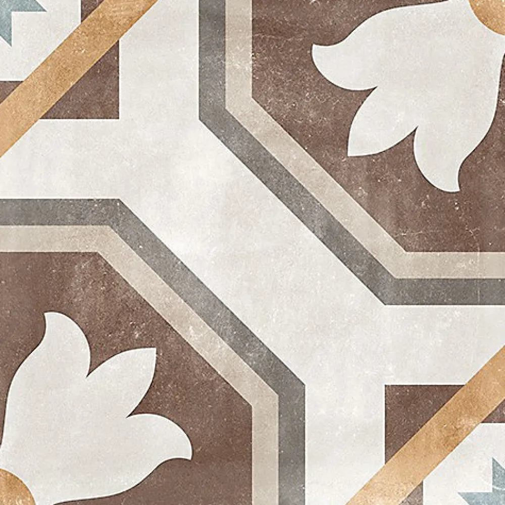 Tinker Carrelage Sol Effet Carreaux De Ciment<Carrelage Carreaux de ciment Cambera Fleurys motif 60x60 cm