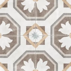 Tinker Carrelage Sol Effet Carreaux De Ciment<Carrelage Carreaux de ciment Cambera Fleurys motif 60x60 cm