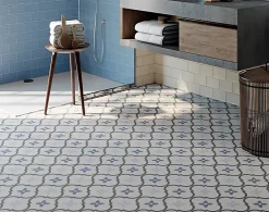 Tinker Carrelage Carreaux de ciment Barcelona gris cosmopolita 20x20 cm- Carrelage Sol Effet Carreaux De Ciment