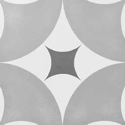 Tinker Carrelage Carreaux de ciment Barcelona gris urbano 20x20 cm- Carrelage Sol Effet Carreaux De Ciment