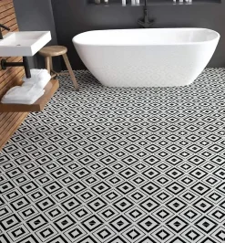 Tinker Carrelage Sol Effet Carreaux De Ciment<Carrelage carreaux de ciment Cimento motif serenità