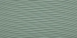 Ro'Ma Carrelage Carrelage Mural Uni<Carrelage 3D Vert Sauge Fall 80x40x1 cm Mat Cavaro - Mur intérieur (vendu par carton de 1,28 m²) -
