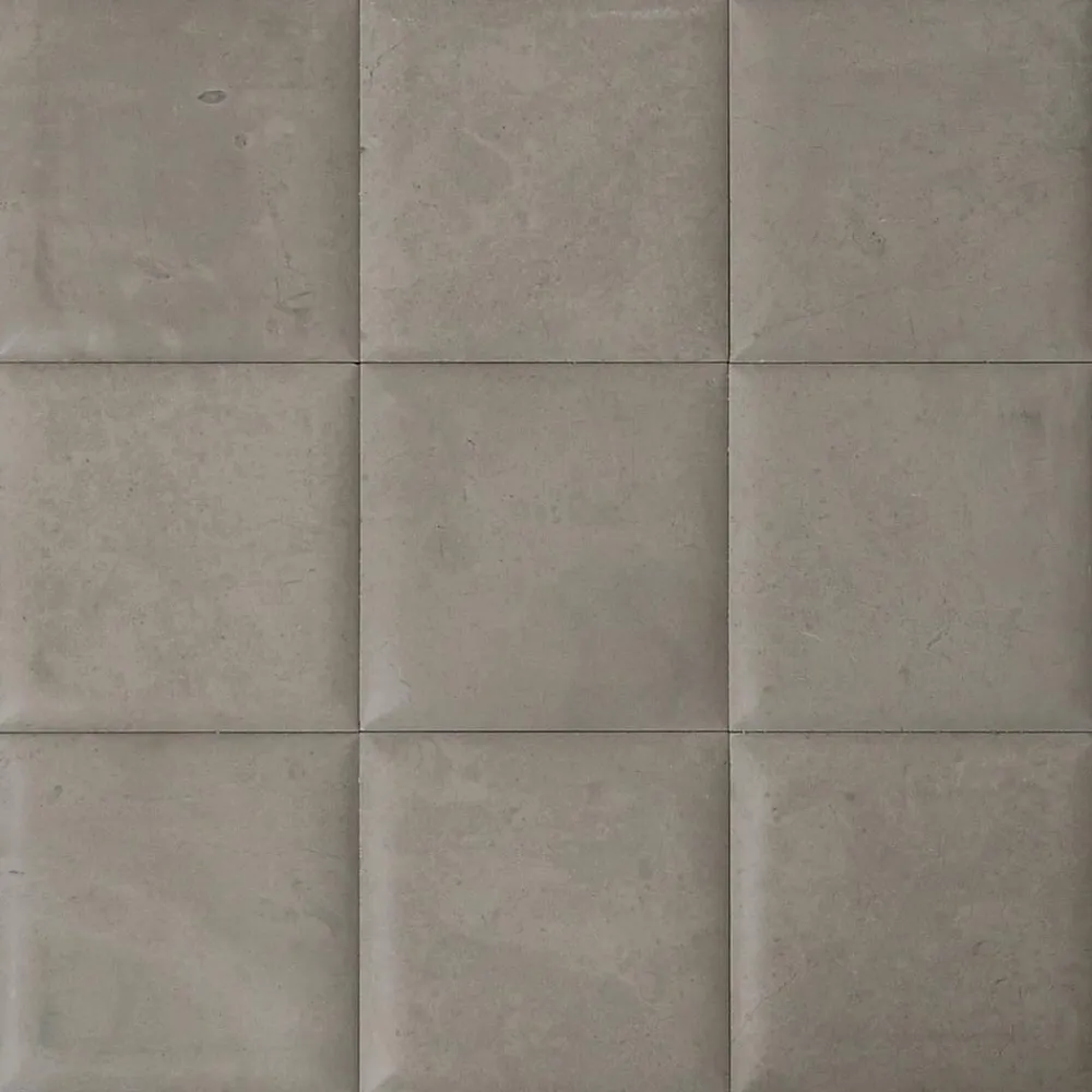 Carrelage Signature carrelage de Marbre Gris Adouci Bords Fuyants 10X10 cm - vendu par boite de 1 m2 soit 100 carreaux -- Carrelage Sol Uni|Carrelage Sol Pour Wc