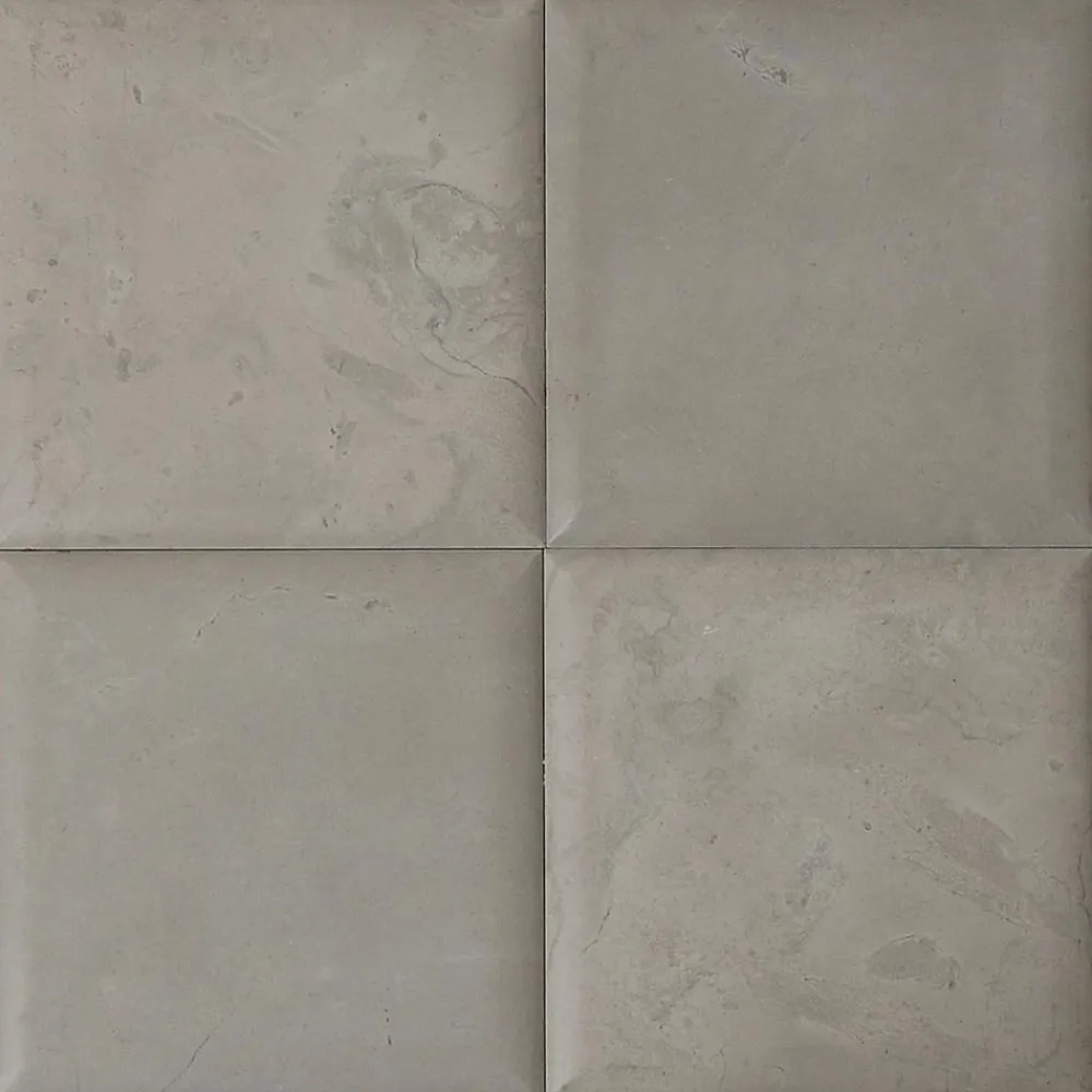 Carrelage Signature Carrelage Sol Uni<carrelage de Marbre Gris Adouci Bords Fuyants 15X15 cm - vendu par boite de 1 m2 soit 40 carreaux -
