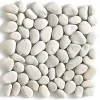 Pegane Mosaïque Pour Douche<Carrelage de mosaïque / Galet de mer / Maille décorative aspect pierre blanc mat - 33x33 cm