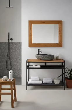 Pegane Carrelage de mosaïque (Boite de 1m²)/ Plaque mosaïque mur et sol en marbre naturel coloris gris - 30 x 30 cm- Mosaïque Pour Douche