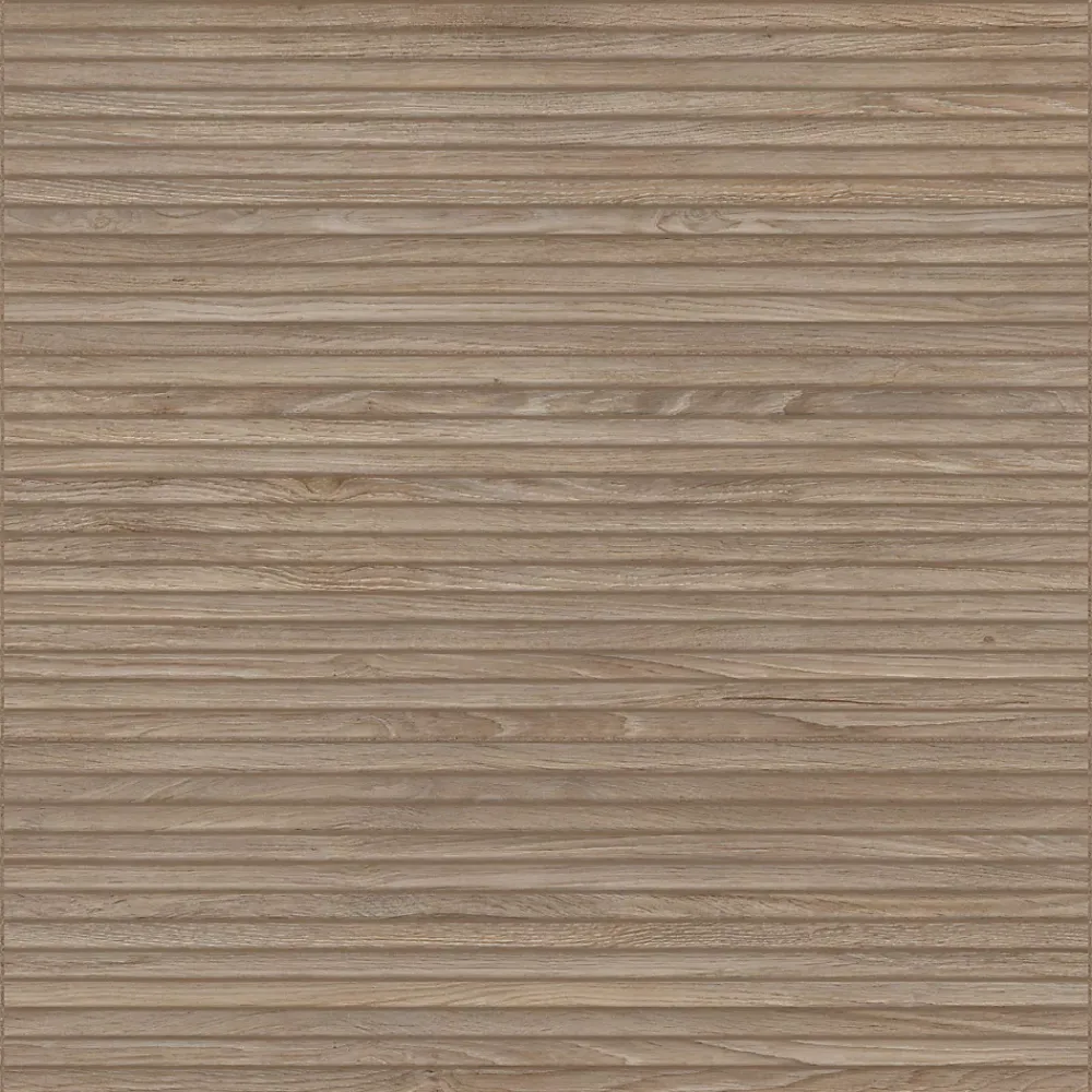 Ro'Ma Carrelage Carrelage effet Bois 3D Chêne Brut Curve 100x33,3x0,98 cm Valdoro - Mur intérieur -- Carrelage Mural Uni