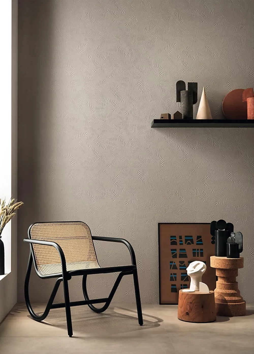 Ro'Ma Carrelage Carrelage Sol Effet Béton<Carrelage effet Béton Beige Terre 120x60x0,9 cm Mat Vetrano - Sol et mur intérieur (vendu par carton de 1,44 m²) -