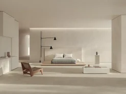 Ro'Ma Carrelage Carrelage Mural Effet Béton<Carrelage effet Béton Blanc Sable Brut 120x50x1 cm Mat Stavira - Mur intérieur (vendu par carton de 1,8 m²) -