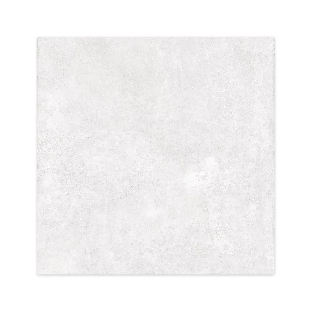 Ro'Ma Carrelage Carrelage Sol Effet Béton<Carrelage effet Béton Blanc Lin 90x90x0,9 cm In&Out Sorelan - Sol et mur intérieur et Sol extérieur -