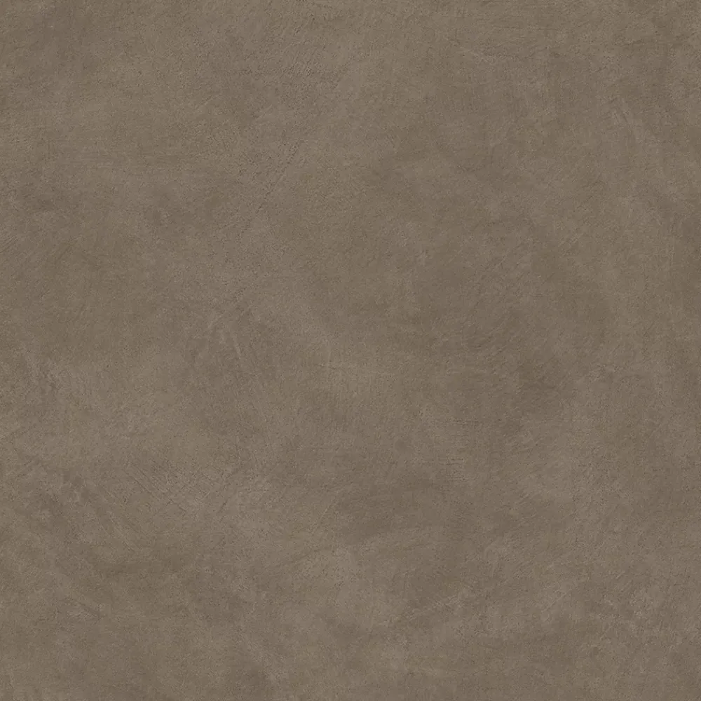 Ro'Ma Carrelage Carrelage Sol Effet Béton<Carrelage effet Béton Brun Terre 80x80x0,9 cm Mat Benzaro - Sol et mur intérieur (vendu par carton de 1,28 m²) -