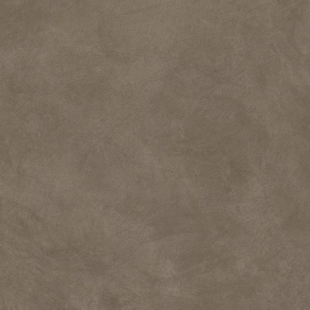 Ro'Ma Carrelage Carrelage Sol Effet Béton<Carrelage effet Béton Brun Terre 80x80x0,9 cm Mat Benzaro - Sol et mur intérieur (vendu par carton de 1,28 m²) -