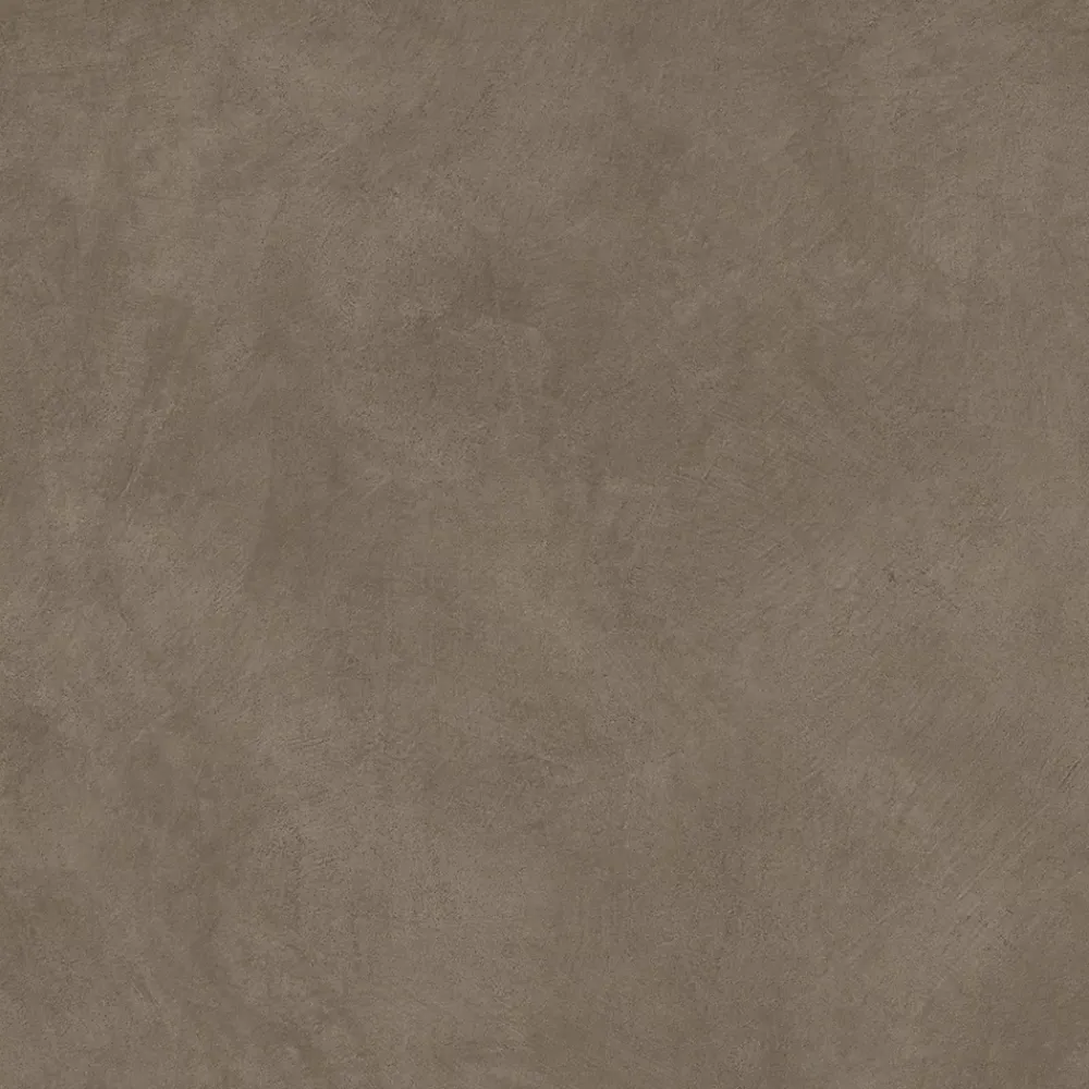 Ro'Ma Carrelage Carrelage Sol Effet Béton<Carrelage effet Béton Brun Terre 80x80x0,9 cm Mat Benzaro - Sol et mur intérieur (vendu par carton de 1,28 m²) -