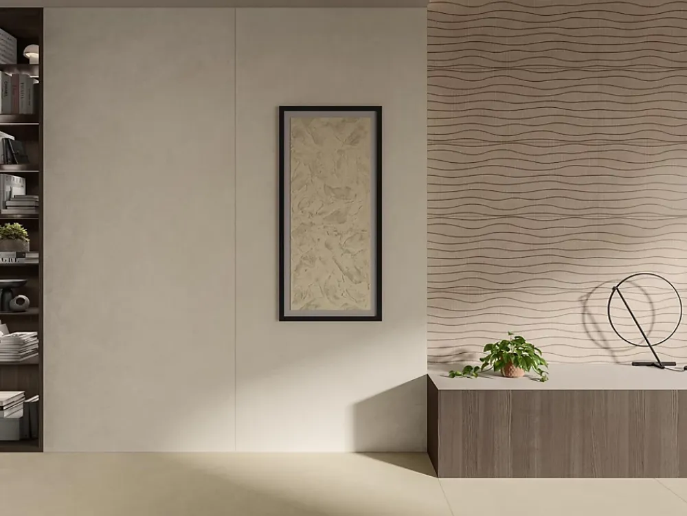Ro'Ma Carrelage Carrelage Mural Effet Béton<Carrelage effet Béton Brun Ombre Flow 120x50x0,85 cm Mat Talvoro - Mur intérieur (vendu par carton de 1,8 m²) -