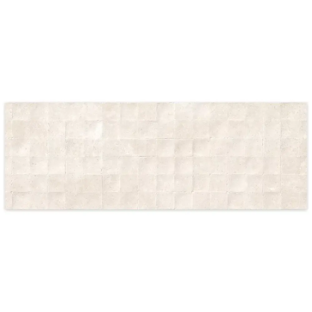 Ro'Ma Carrelage Carrelage Mural Effet Béton<Carrelage effet Béton 3D Beige Lin Cuadro 100x33,3x0,98 cm Montelis - Mur intérieur -