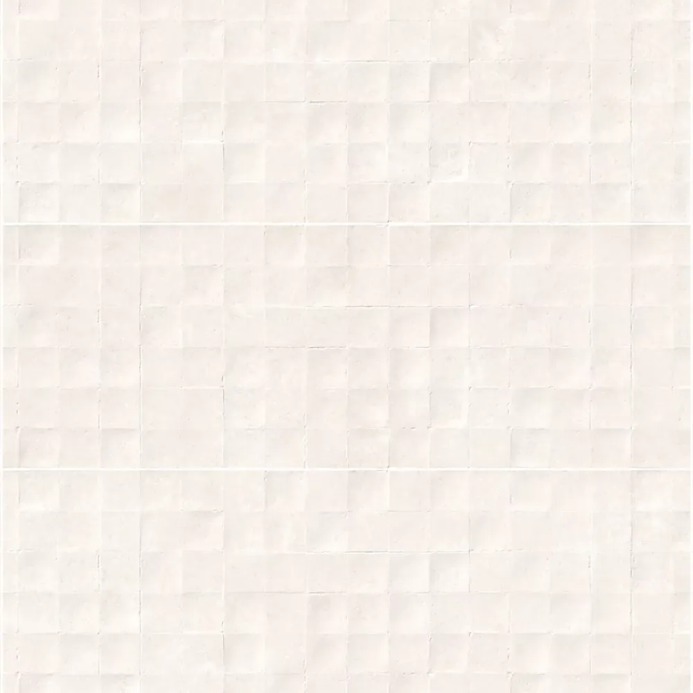 Ro'Ma Carrelage Carrelage effet Béton 3D Beige Nuage Cuadro 100x33,3x0,98 cm Montelis - Mur intérieur -- Carrelage Mural Effet Béton