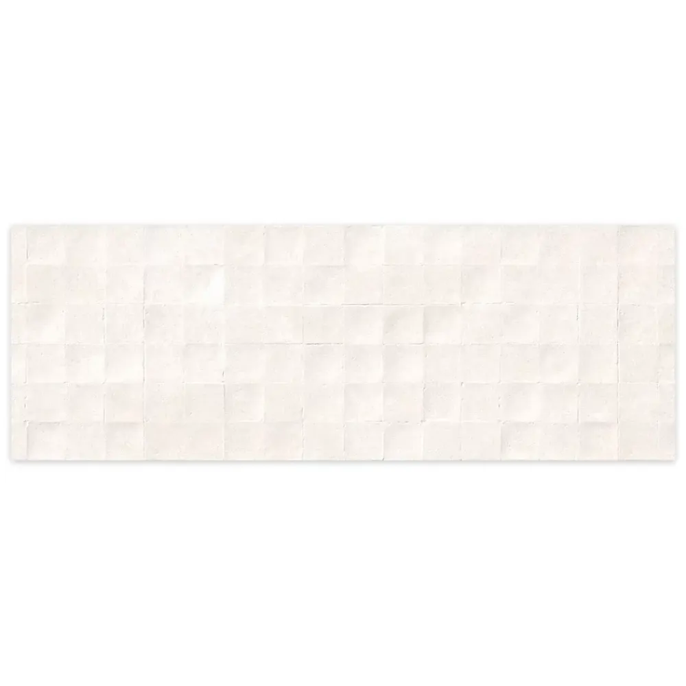 Ro'Ma Carrelage Carrelage effet Béton 3D Beige Nuage Cuadro 100x33,3x0,98 cm Montelis - Mur intérieur -- Carrelage Mural Effet Béton