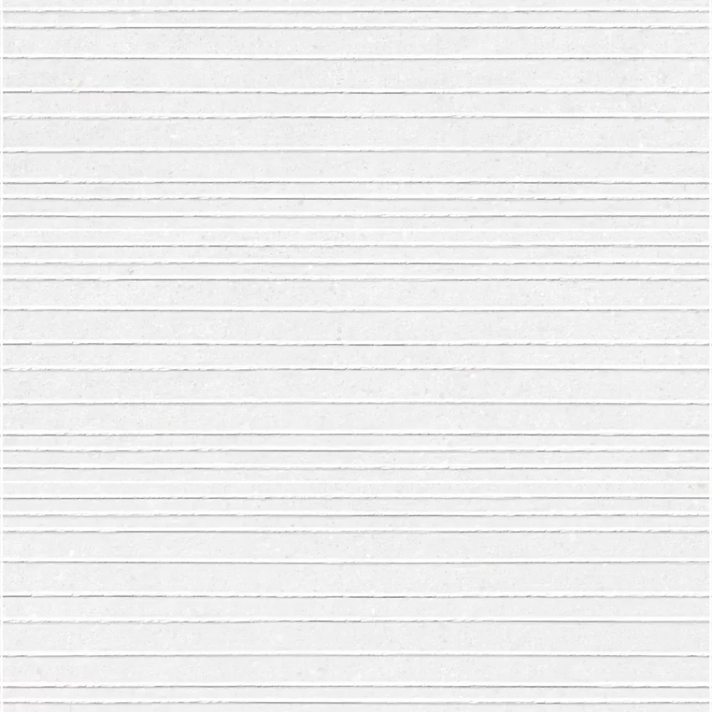 Ro'Ma Carrelage Carrelage Mural Effet Béton<Carrelage effet Béton 3D Blanc Linea 100x33,3x0,98 cm Arvelis - Mur intérieur -