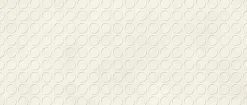Ro'Ma Carrelage Carrelage effet Béton 3D Blanc Sable Circles 120x50x1 cm Mat Stavira - Mur intérieur (vendu par carton de 1,8 m²) - RO'MA CARRELAG- Carrelage Mural Effet Béton