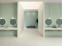 Ro'Ma Carrelage Carrelage effet Béton 3D Blanc Lin Organic 120x50x0,85 cm Mat Cortivo - Mur intérieur (vendu par carton de 1,8 m²) - RO'MA CARRELA- Carrelage Mural Effet Béton
