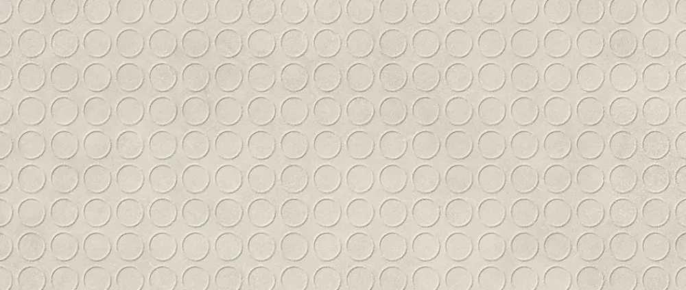 Ro'Ma Carrelage Carrelage Mural Effet Béton<Carrelage effet Béton 3D Gris Perle Circles 120x50x1 cm Mat Stavira - Mur intérieur (vendu par carton de 1,8 m²) -