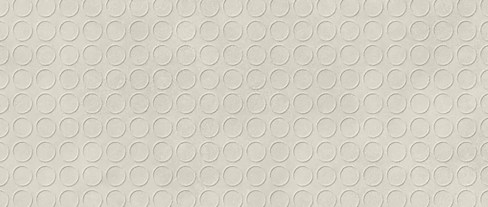 Ro'Ma Carrelage Carrelage Mural Effet Béton<Carrelage effet Béton 3D Gris Perle Circles 120x50x1 cm Mat Stavira - Mur intérieur (vendu par carton de 1,8 m²) -
