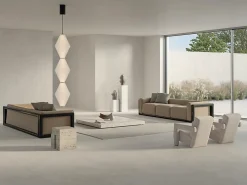 Ro'Ma Carrelage Carrelage Mural Effet Béton<Carrelage effet Béton 3D Gris Perle Circles 120x50x1 cm Mat Stavira - Mur intérieur (vendu par carton de 1,8 m²) -