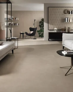 Ro'Ma Carrelage Carrelage Mural Effet Béton<Carrelage effet Béton Grège 278x120x0,6 cm Mat Benzaro - Mur intérieur (vendu par carton de 3,336 m²) -