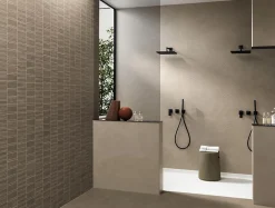 Ro'Ma Carrelage Carrelage Mural Effet Béton<Carrelage effet Béton Grège 120x50x0,85 cm Mat Benzaro - Mur intérieur (vendu par carton de 1,8 m²) -