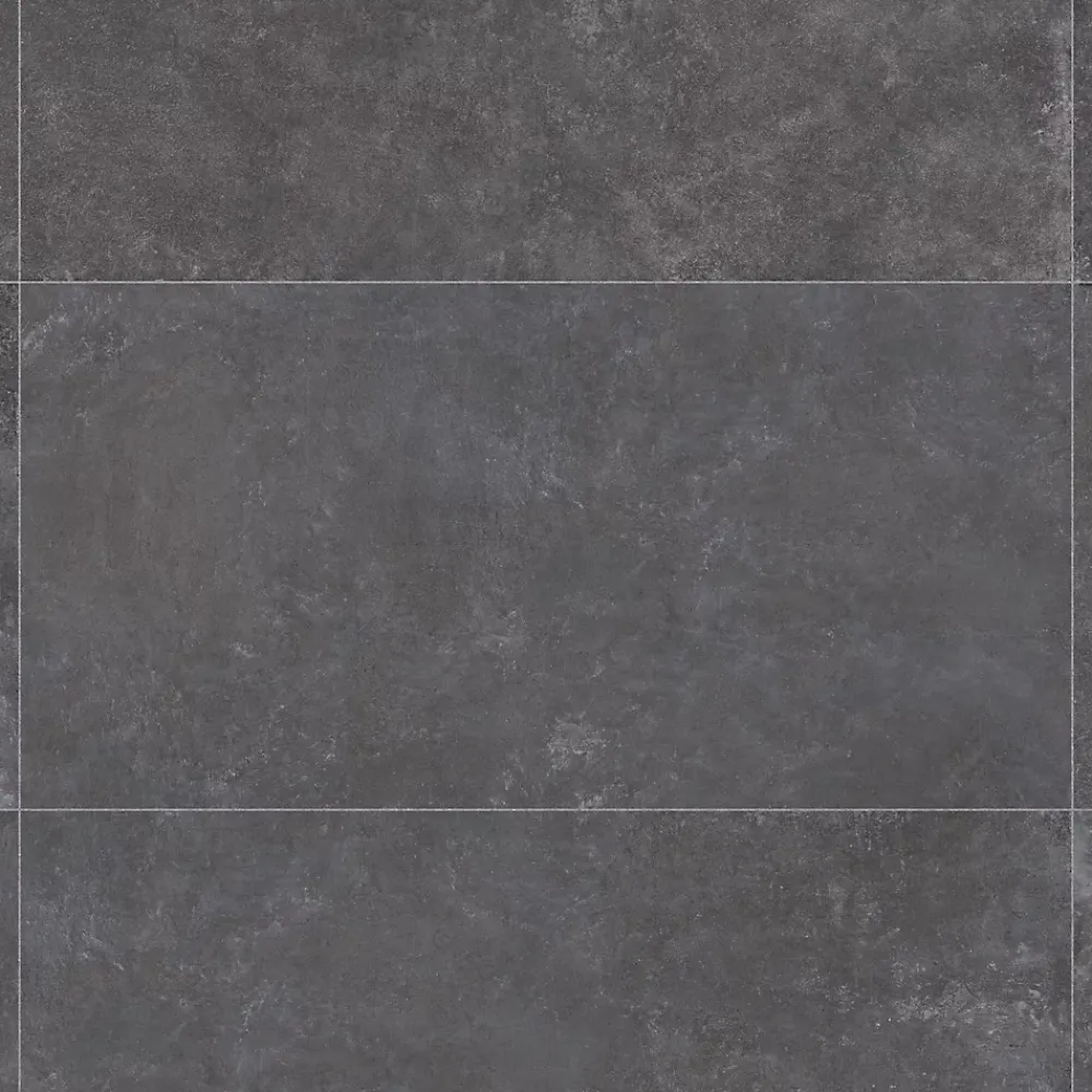 Ro'Ma Carrelage Carrelage effet Béton Gris Anthracite 151x75,5x0,9 cm In&Out Sorelan - Sol et mur intérieur et Sol extérieur -- Carrelage Sol Effet Béton