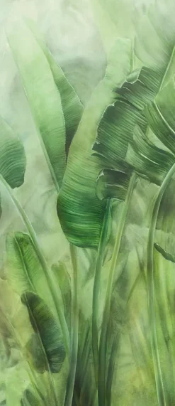 Ro'Ma Carrelage Carrelage Mural Effet Béton<Carrelage effet Béton Vert Jungle Modèle A 278x120x0,6 cm Mat Vetrano - Mur intérieur (vendu par carton de 3,336 m²) - RO'MA CARRE