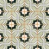 Ro'Ma Carrelage Carrelage Sol Effet Carreaux De Ciment<Carrelage effet Carreau ciment Noreza Vert 12,4x12,4x0,8 cm Serano - Sol et mur intérieur -