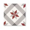 Ro'Ma Carrelage Carrelage effet Carreau ciment Veciana 20x20x1,1 cm Cemira - Sol et mur intérieur (vendu au m²) -- Carrelage Sol Effet Carreaux De Ciment