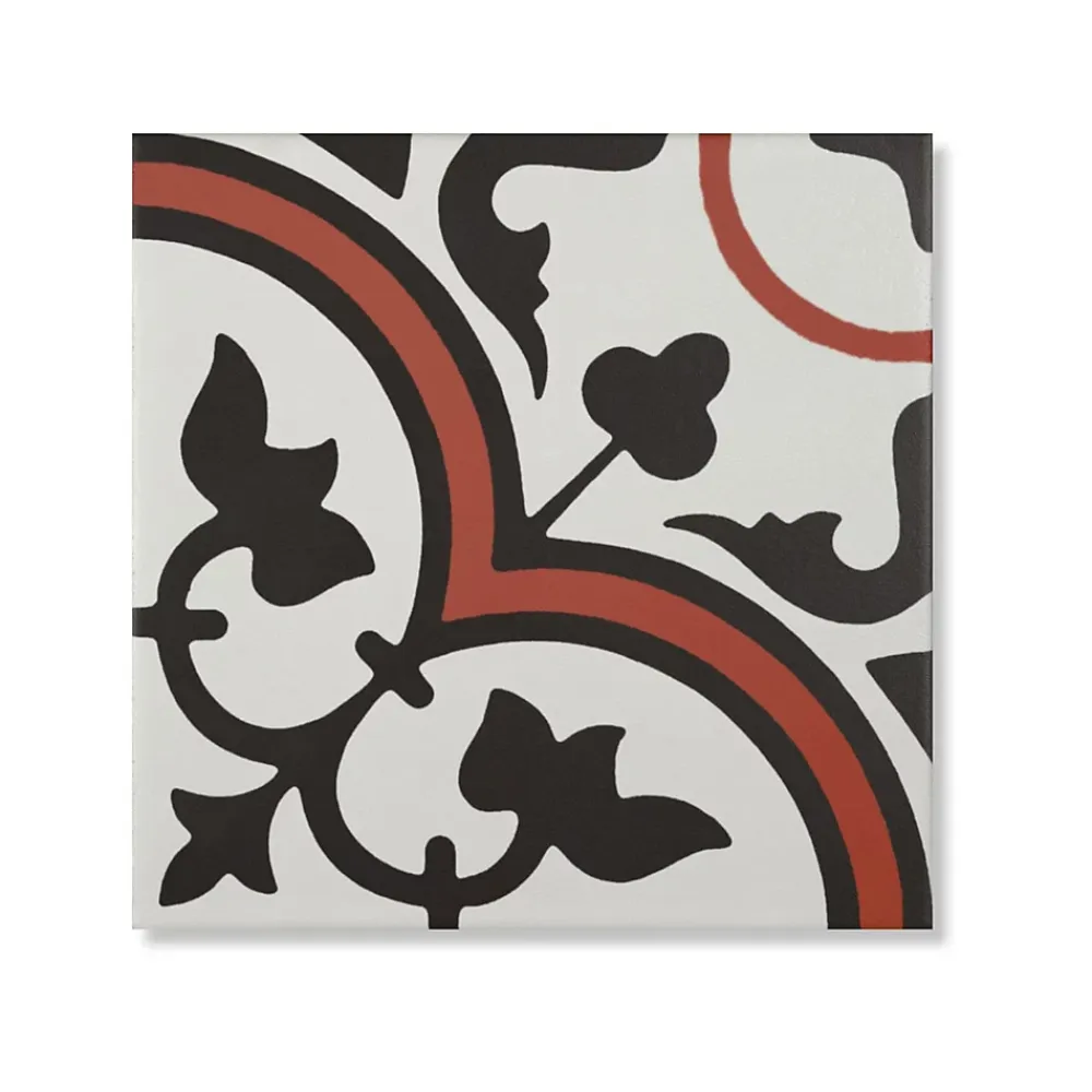 Ro'Ma Carrelage Carrelage Sol Effet Carreaux De Ciment<Carrelage effet Carreau ciment Gualba 20x20x1,1 cm Cemira - Sol et mur intérieur (vendu au m²) -