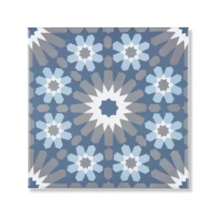 Ro'Ma Carrelage Carrelage Sol Effet Carreaux De Ciment<Carrelage effet Carreau ciment Avia 20x20x1,1 cm Cemira - Sol et mur intérieur (vendu au m²) -